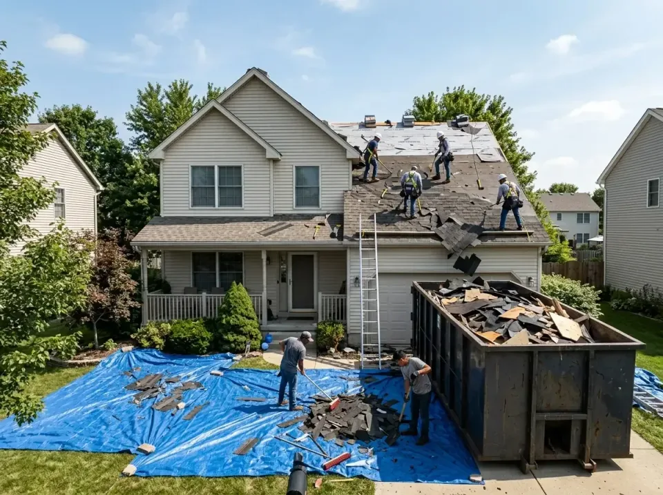 roof-replacement-debris-remova-004 — frequently asked questions, Cheapest Dumpster Rentals in Barton Creek, TX